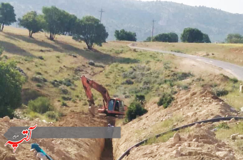 تکمیل عملیات اجرایی خطوط انتقال و شبکه آبرسانی روستای چنار فاریاب