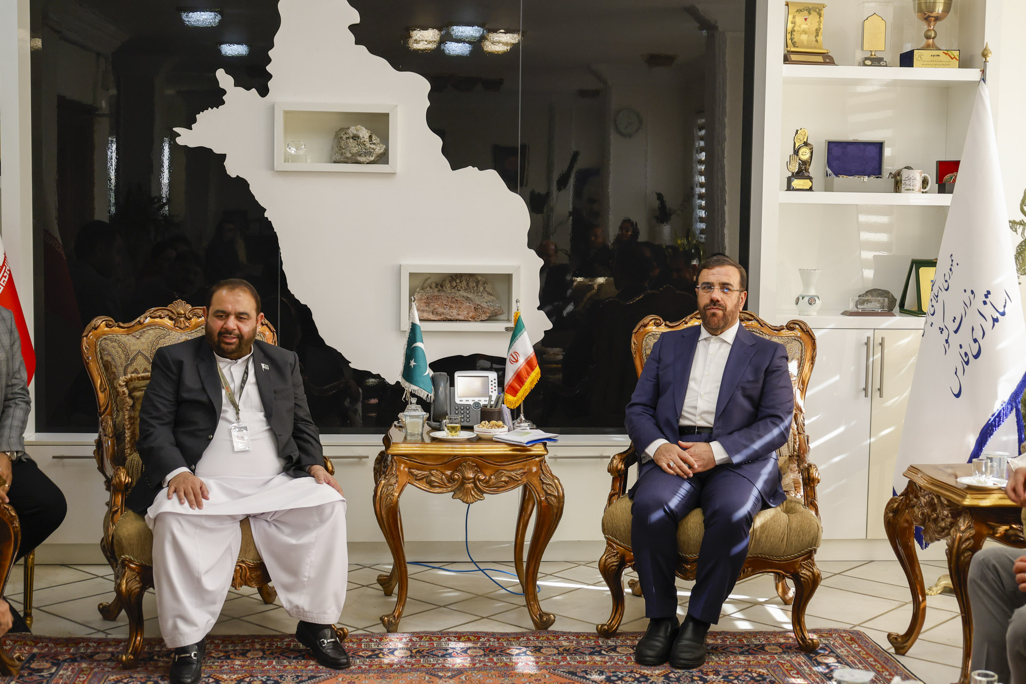 در دیدار وزیر فرهنگ پاکستان با استاندار فارس مطرح شد؛