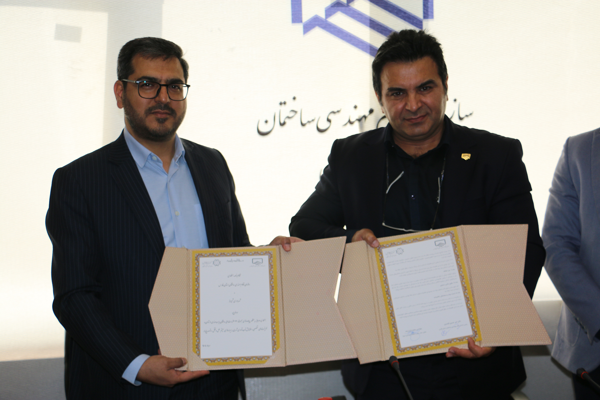 با حضور رئیس سازمان نظام مهندسی ساختمان استان فارس صورت گرفت؛