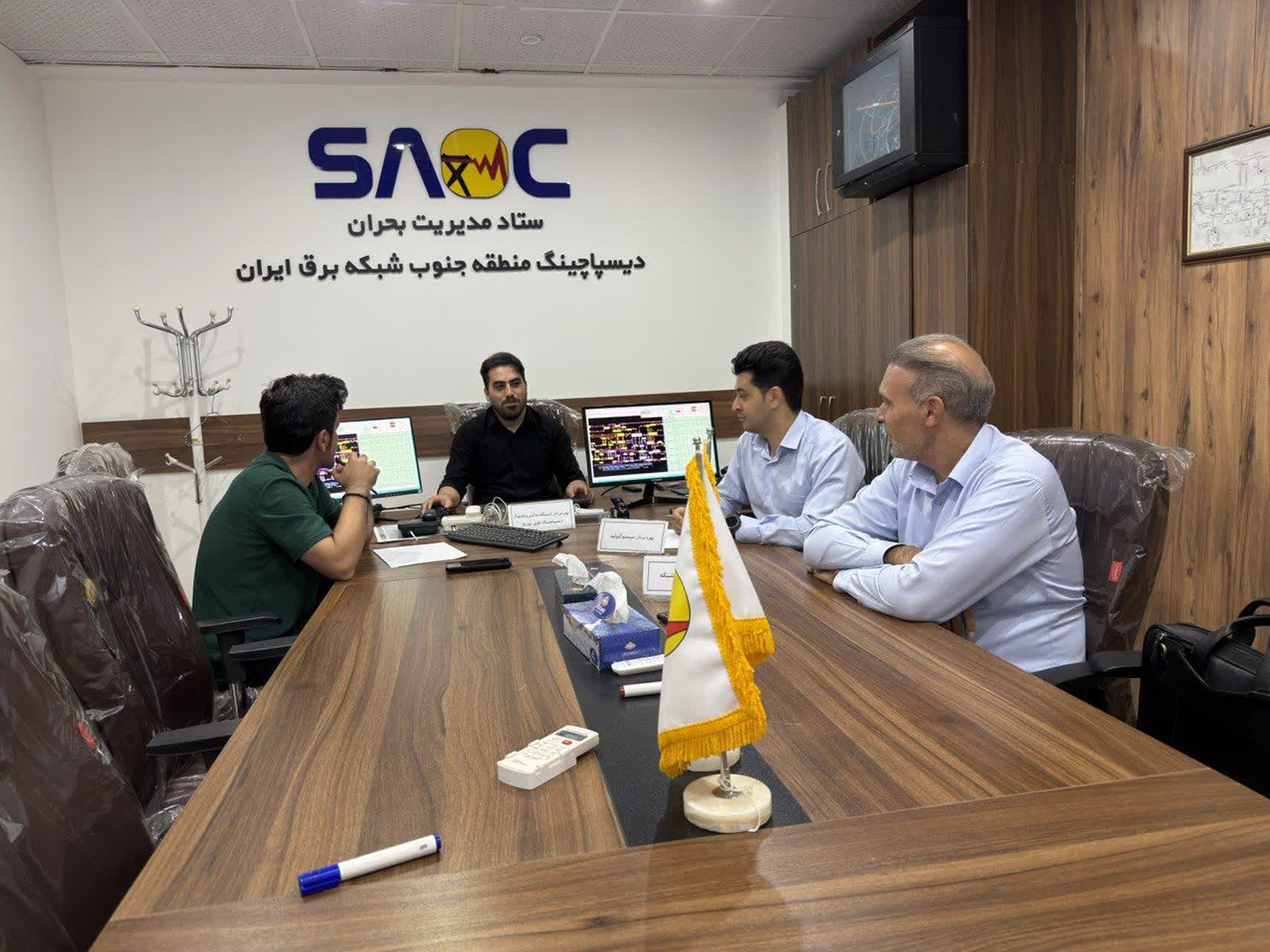 مانور دورمیزی بازیابی شبکه در برق منطقه ای فارس 