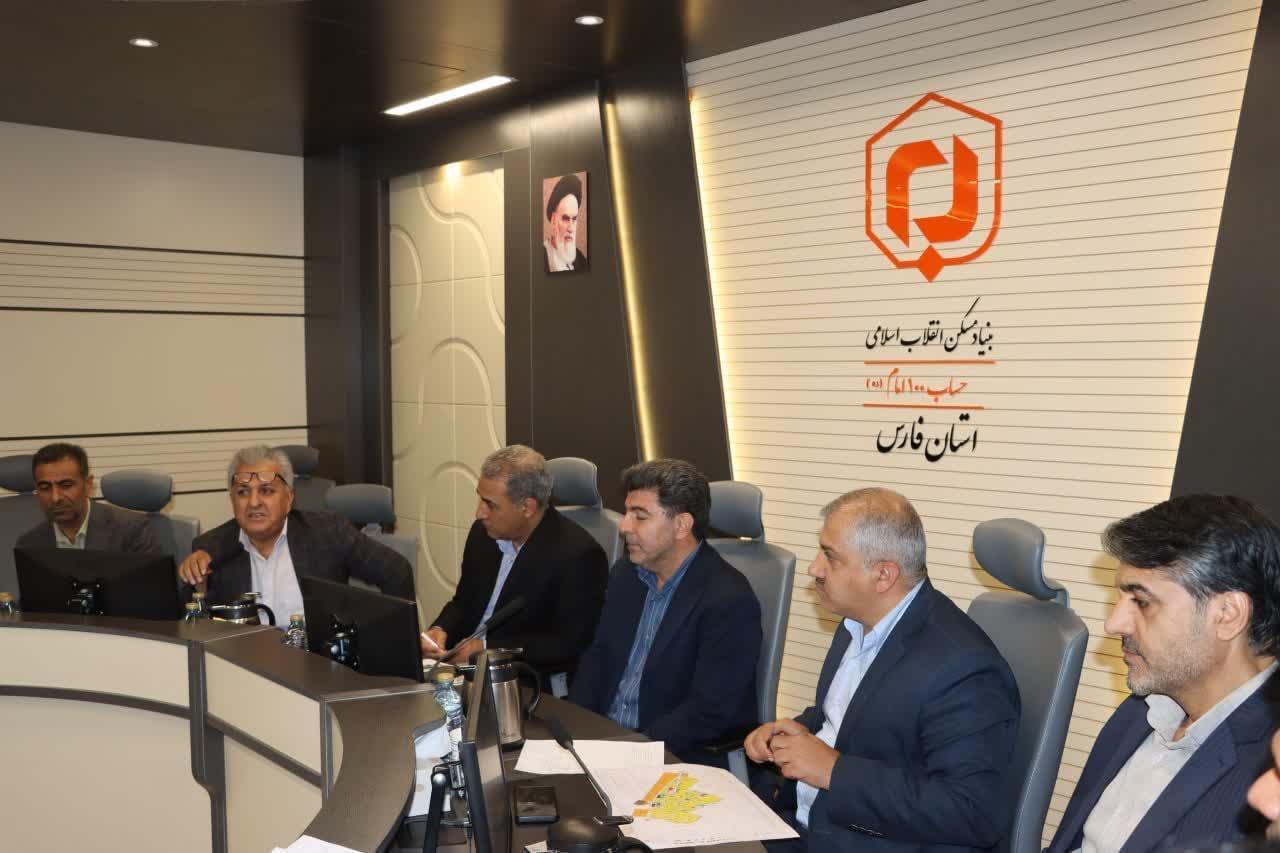 مدیر کل بنیاد مسکن استان فارس در دیدار با فرماندار لامرد :